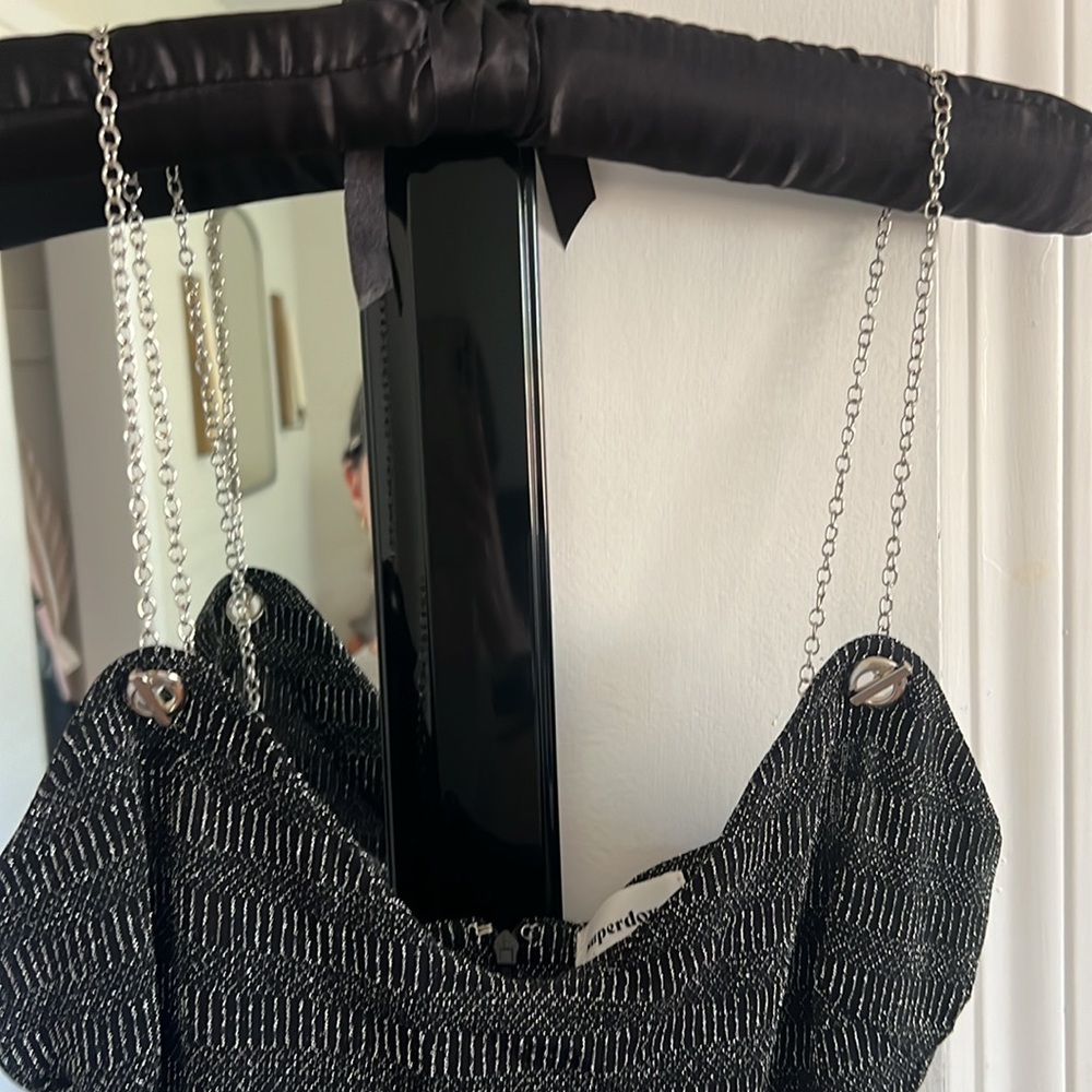 Superdown Silver And Black Bodysuit - image 3